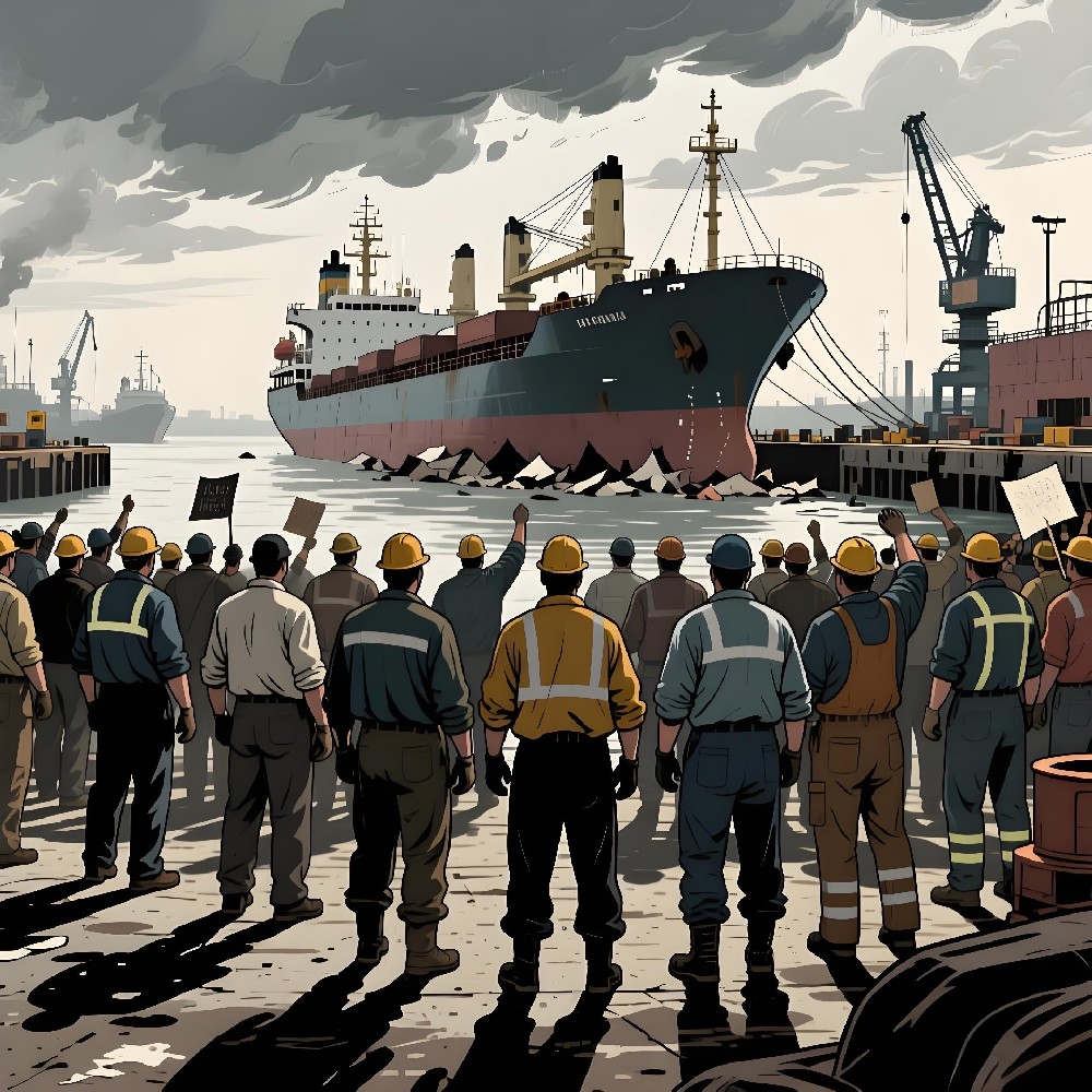 European Port Strike Crisis Persists: Over 140 Vessels Stranded, Supply Chains Face Risk of Paralysis