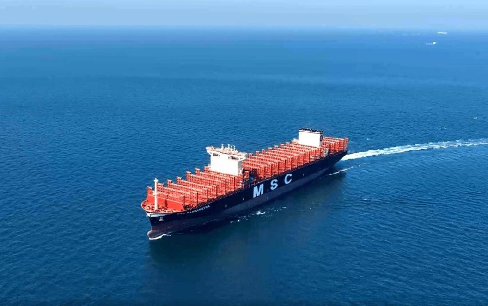 MSC is adjusting its route network: suspending services from India to the US East Coast and increasing capacity on routes from China to the US West Coast
